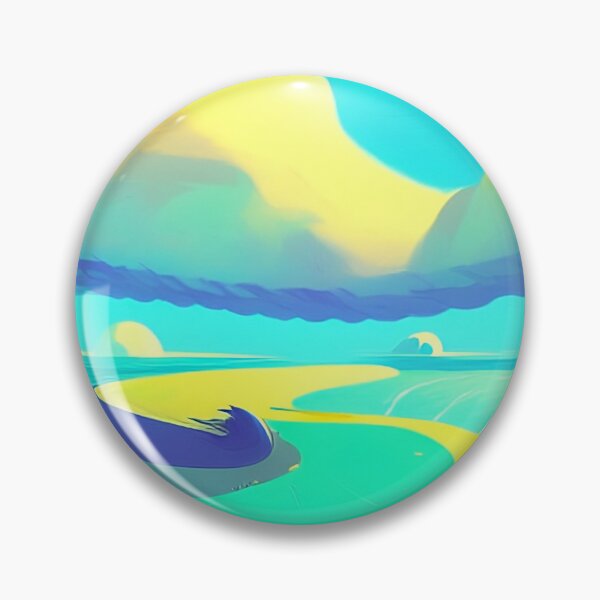 Item preview, Colorful surreal landscapes scenery with vibrant colors 30 designed and sold by vishalraifx.