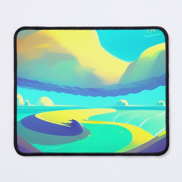 Item preview, Colorful surreal landscapes scenery with vibrant colors 30 designed and sold by vishalraifx.