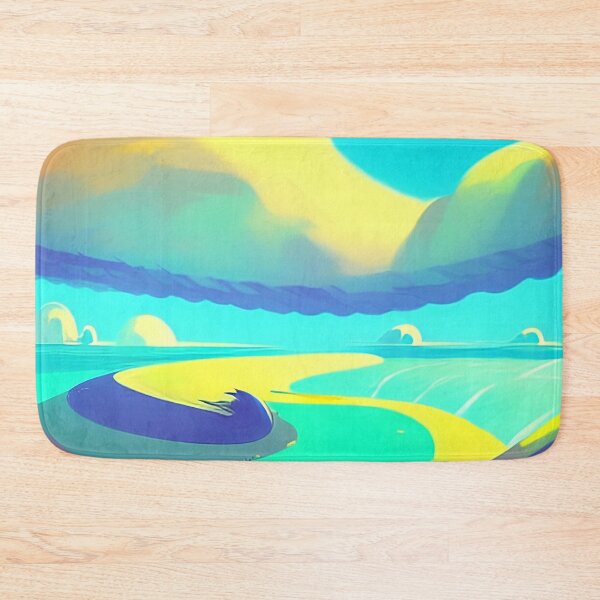 Item preview, Colorful surreal landscapes scenery with vibrant colors 30 designed and sold by vishalraifx.