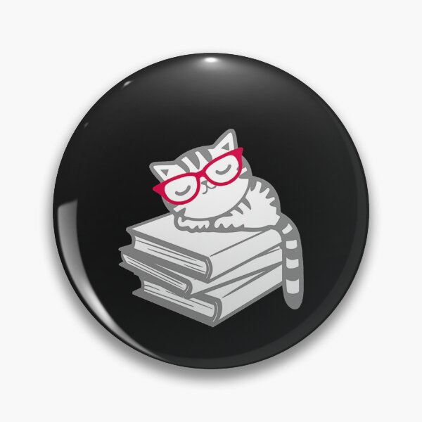 Item preview, Cat Book Nerd Reader Glasses designed and sold by raneronicole.