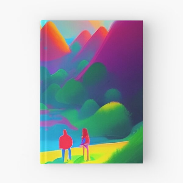Item preview, Colorful surreal landscapes scenery with vibrant colors 31 designed and sold by vishalraifx.