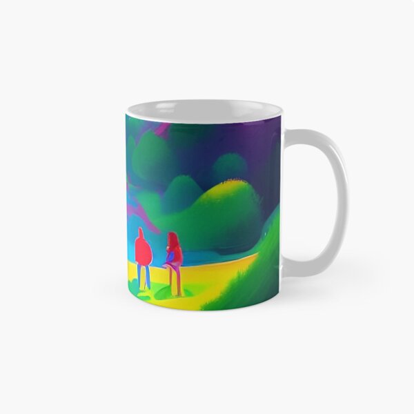 Item preview, Colorful surreal landscapes scenery with vibrant colors 31 designed and sold by vishalraifx.