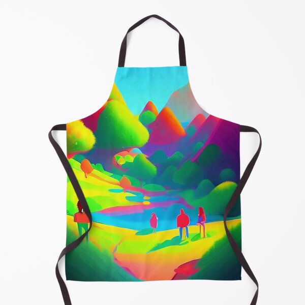 Item preview, Colorful surreal landscapes scenery with vibrant colors 31 designed and sold by vishalraifx.
