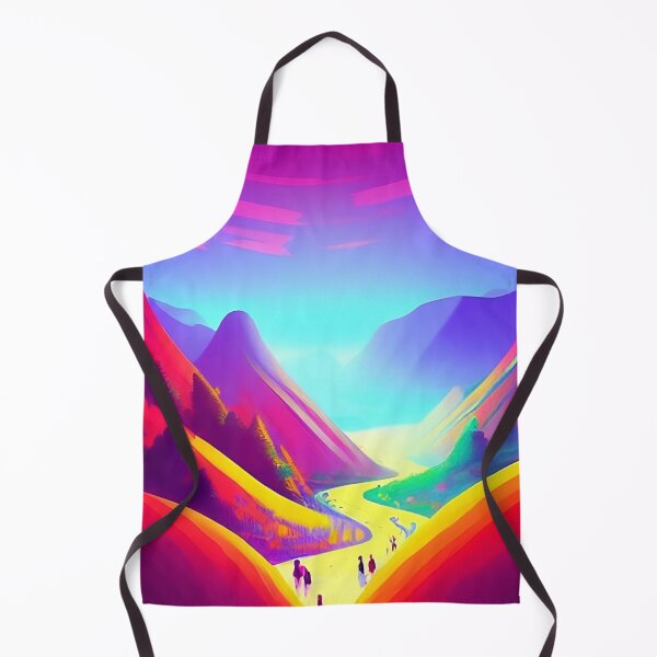 Item preview, Colorful surreal landscapes scenery with vibrant colors 34 designed and sold by vishalraifx.