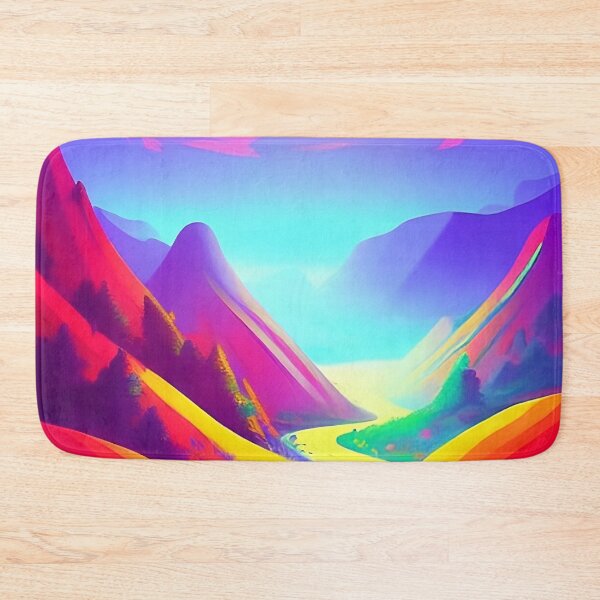 Item preview, Colorful surreal landscapes scenery with vibrant colors 34 designed and sold by vishalraifx.