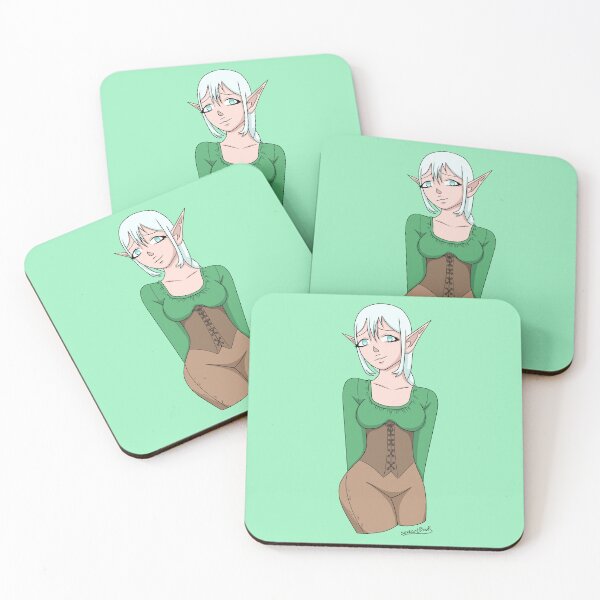 Item preview, fantasy elf girl designed and sold by SaviartBook.