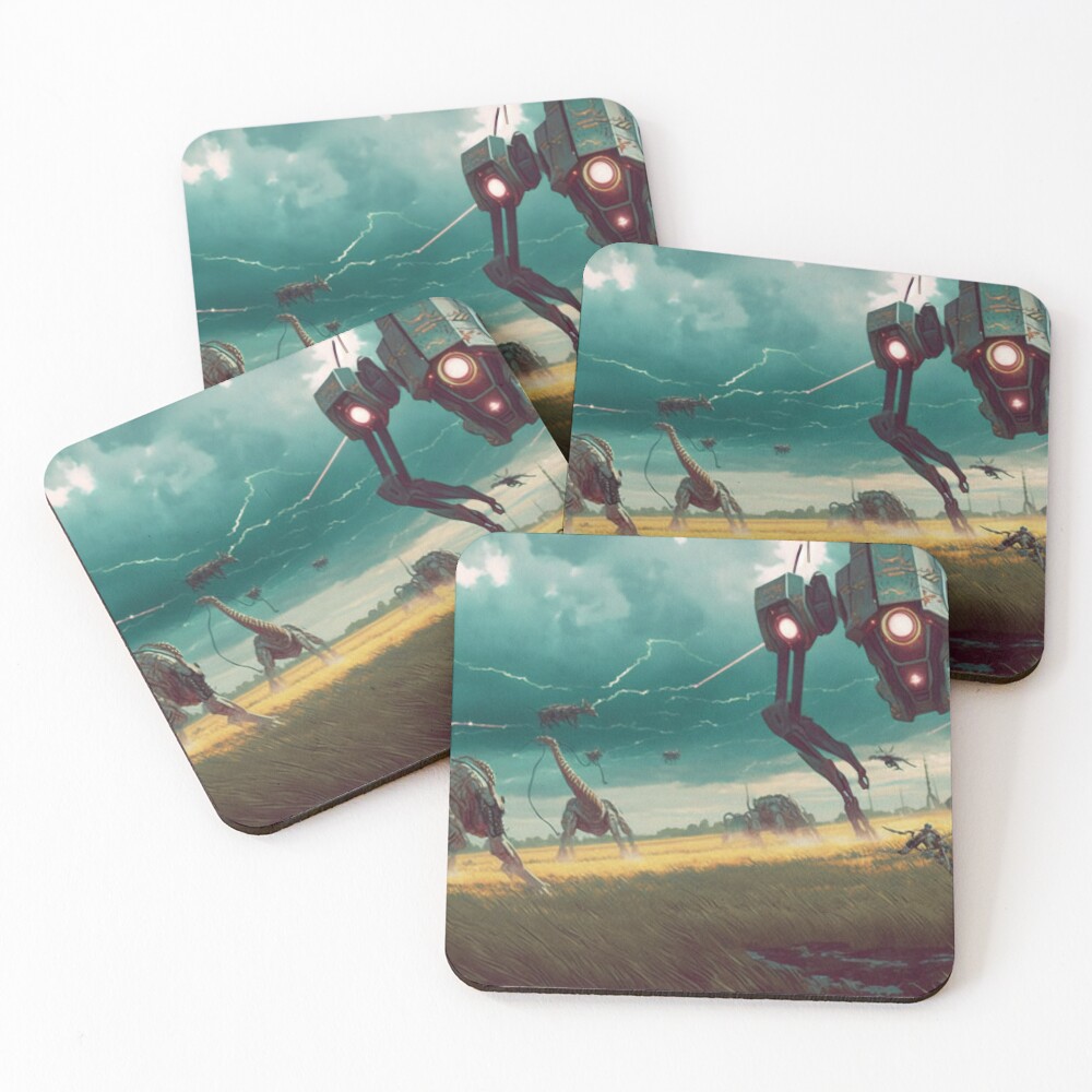Item preview, Coasters (Set of 4) designed and sold by ARTificialTees.