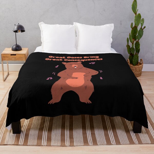 Item preview, Great doses bring great consequences Cocaine Bear Inspired Say NO to Drugs Prevent Drug Abuse and Illicit Trafficking Drugs Awareness Funny Sarcastic designed and sold by PositiveVibes26.