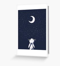 Rabbit Kawaii Greeting Card