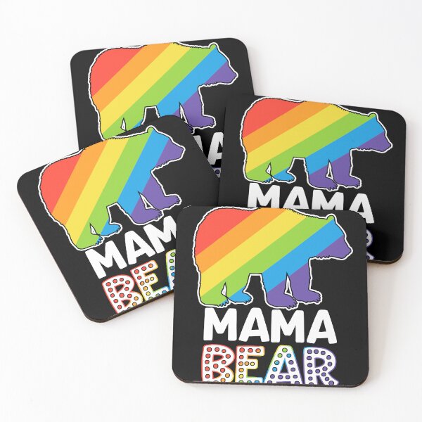 Item preview, Gay Mama Bear Proud Mom LGBTQ Parent LGBT designed and sold by QueenOfPrint.