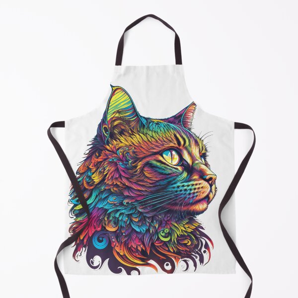 Item preview, Psychedelic Cat designed and sold by CasualMadness.