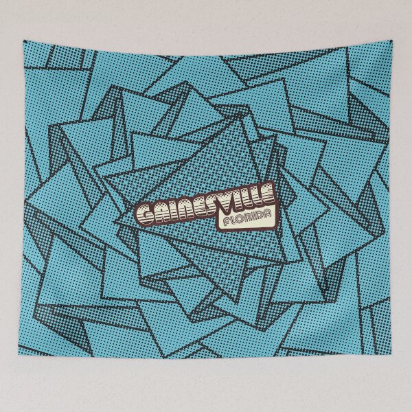 Item preview, Gainesville, Florida | Retro Halftone designed and sold by retroready.