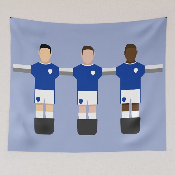 Item preview, Everton Football Team Table Football Players designed and sold by DelfDesign.