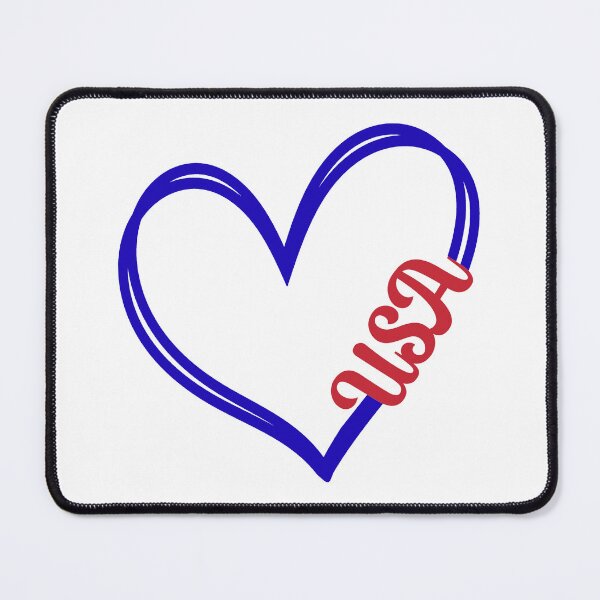 Item preview, Heart USA Line Art designed and sold by mrtraz.