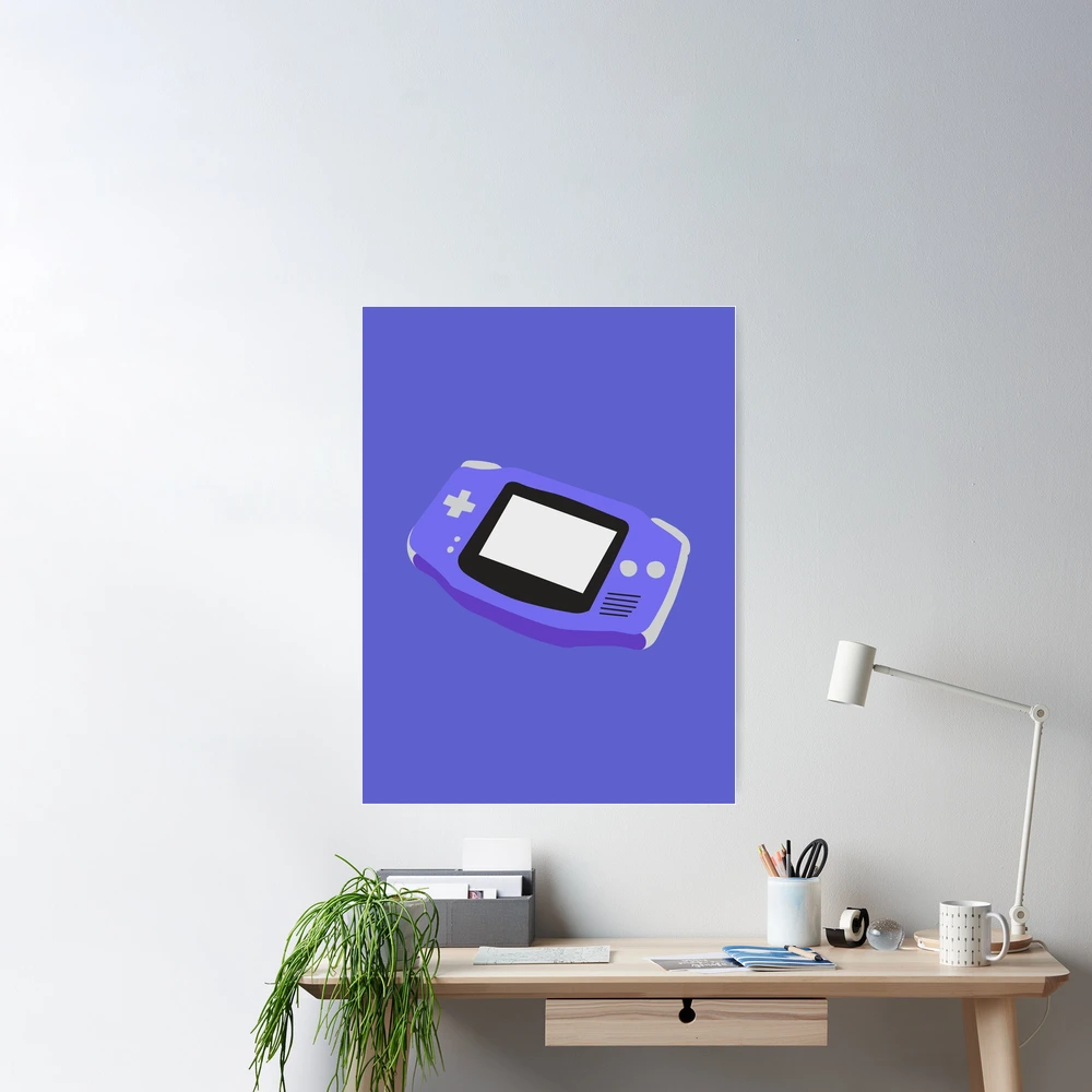 Gameboy Advance poster Poster for Sale by Nightlight0
