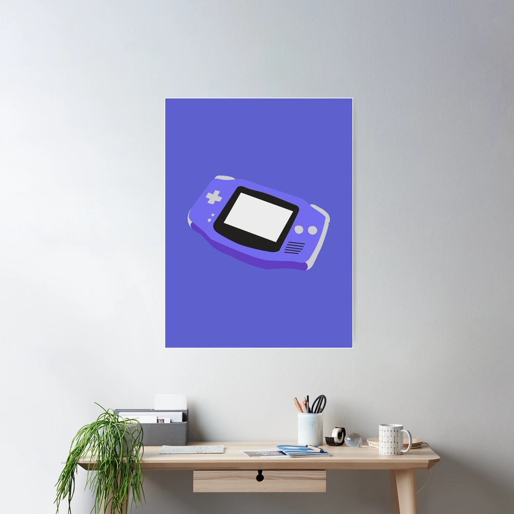 Gameboy Advance poster Poster for Sale by Nightlight0