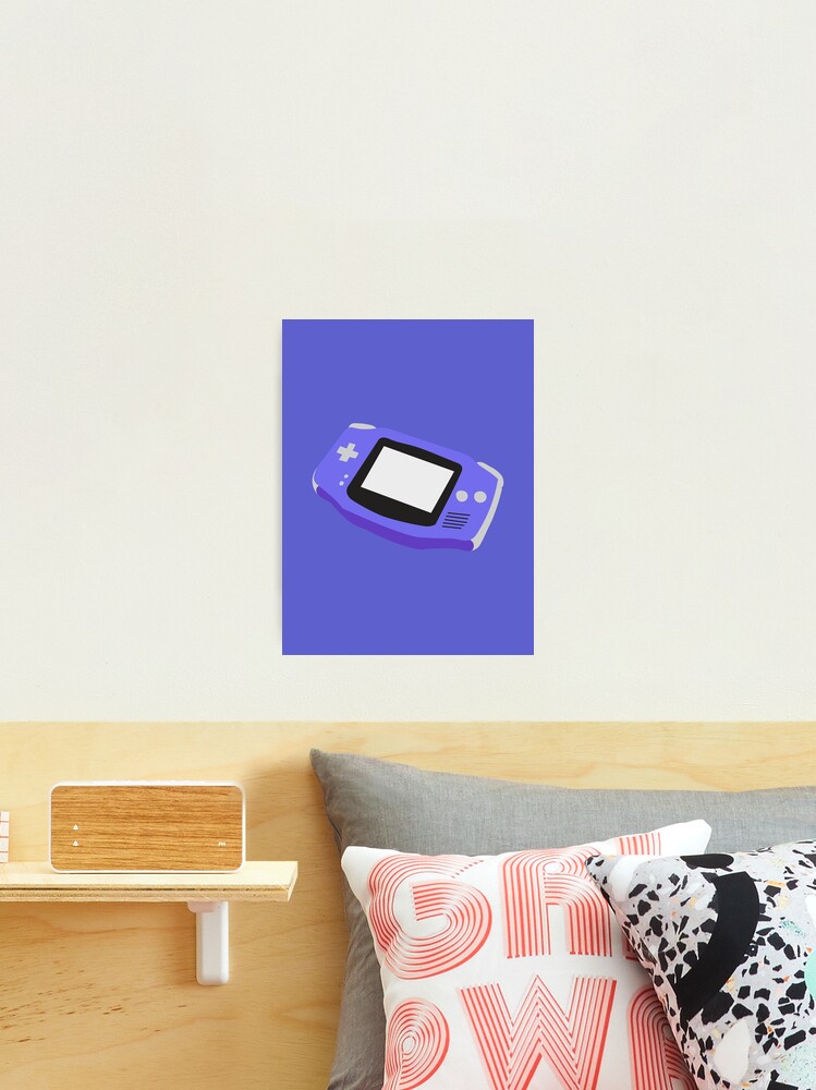 Gameboy Advance poster Poster for Sale by Nightlight0