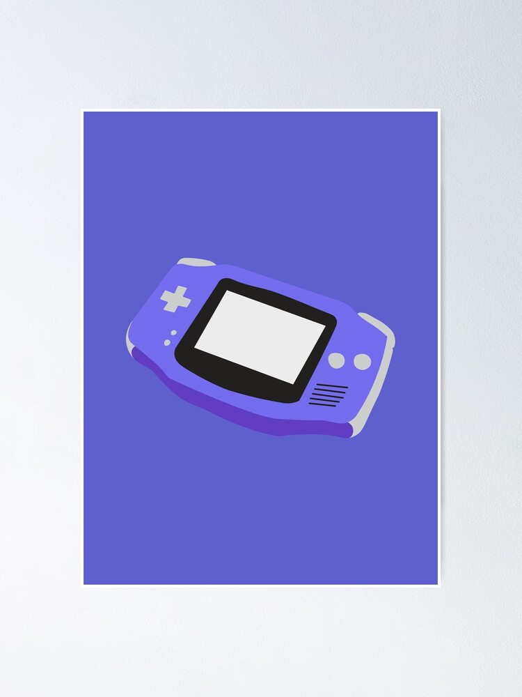 Gameboy Advance poster Poster for Sale by Nightlight0