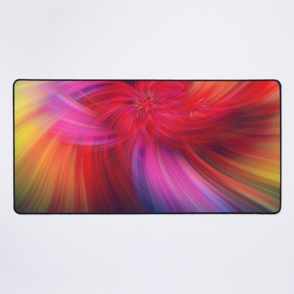 Item preview, rainbow feathers - abstract digital art designed and sold by Dyrk Wyst Redbubble Shop.
