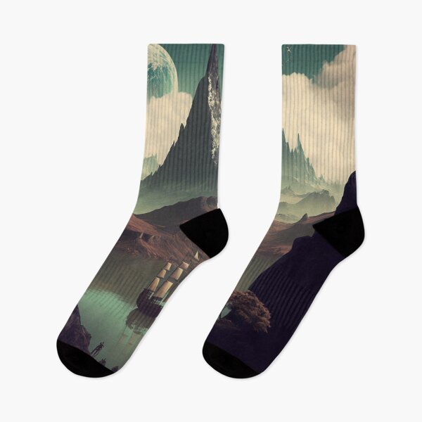 Item preview, imaginary ship landscape designed and sold by jsebouvi.