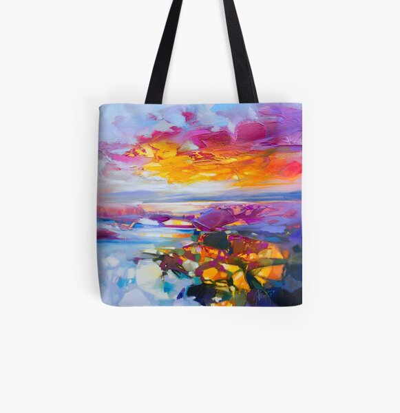 Uist Causeways 3 All Over Print Tote Bag
