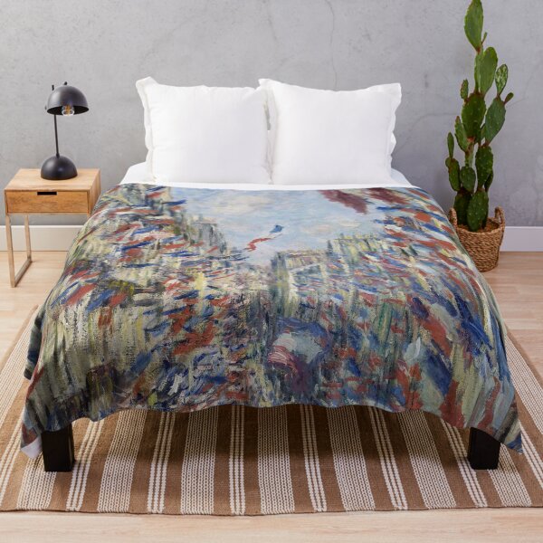 Item preview, Claude Monet The Rue Montorgueil in Paris,Monet paris,Claude Monet famous paintings, designed and sold by Tamas Das.