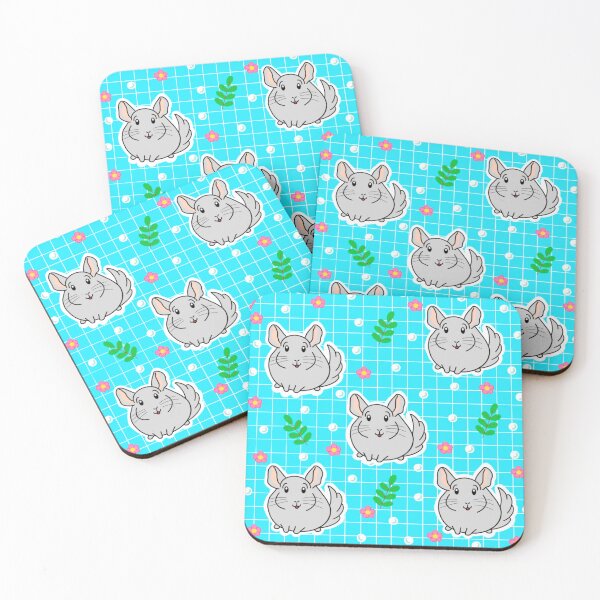 Item preview, Cute Chinchilla with Flowers  designed and sold by Flutetutyo3.