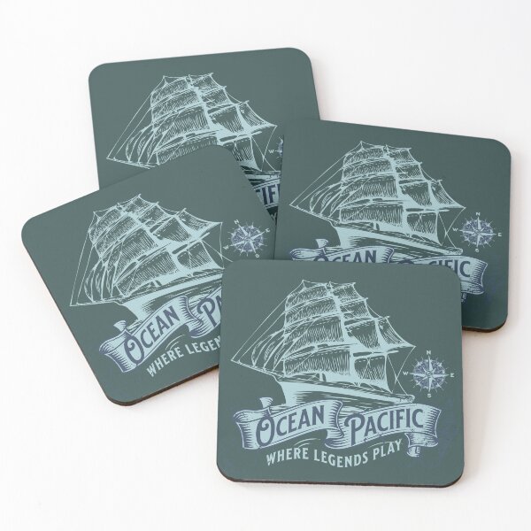 Item preview, Vintage Ocean Pacific Where Legends Play For Vintage Ocean Pacific - For a sailor, for an ocean lover. designed and sold by Wentoo.