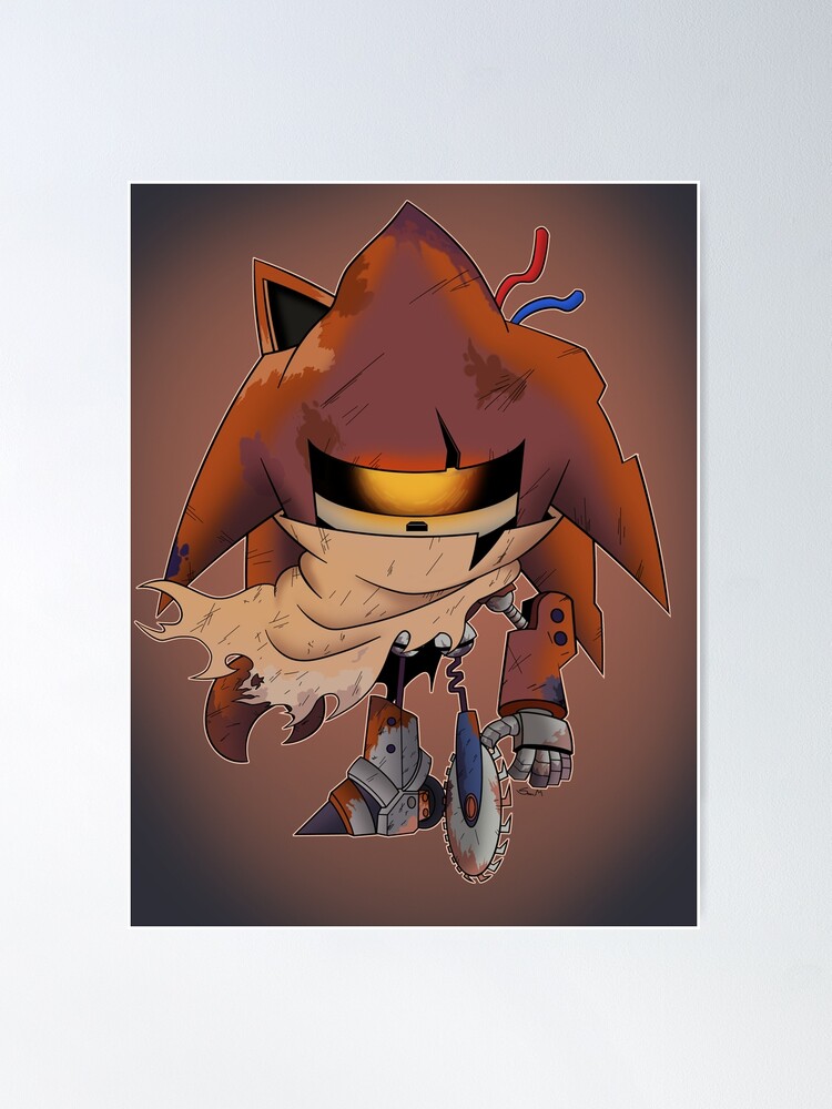 Mecha Sonic Poster for Sale by Design-By-Dan