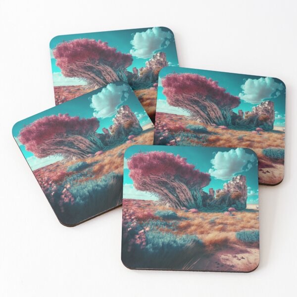 Item preview, Beautiful Landscape Painting, Colorful Landscape designed and sold by RealmsImagined.