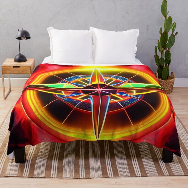 Item preview, Pioneering Glowing Compass - Neon Design designed and sold by Dalive.