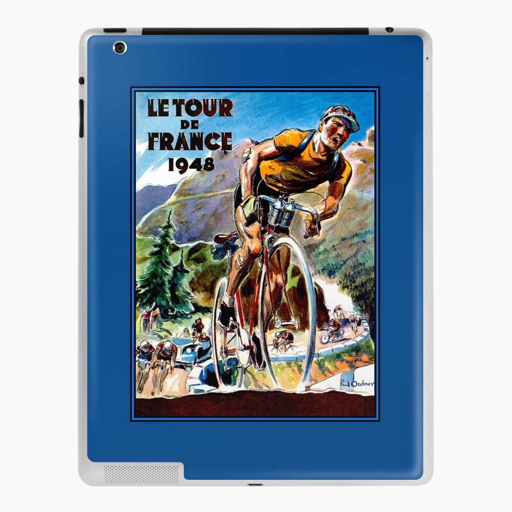 Tour De France Vintage Bicycle Racing Advertising Print Ipad Case Skin By Posterbobs Redbubble