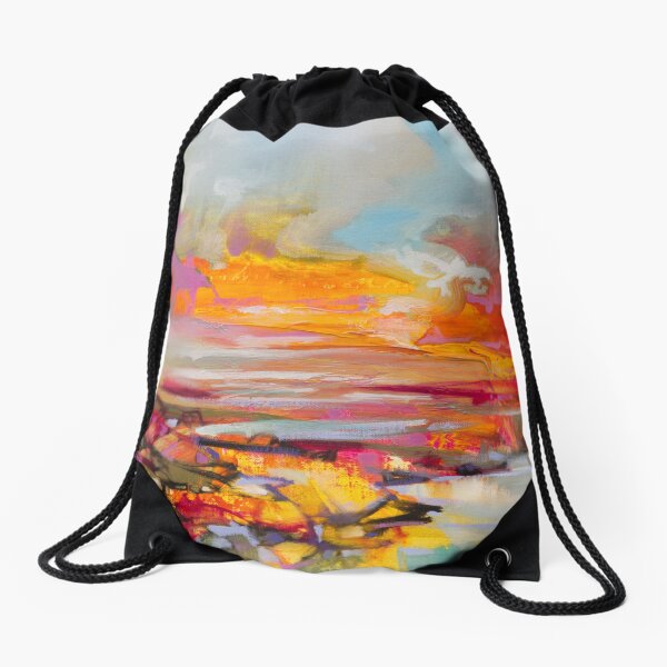 Uist Causeways Drawstring Bag