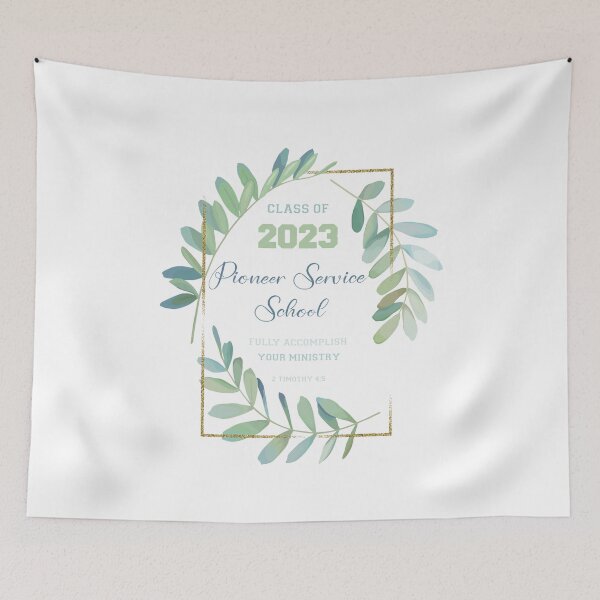 Item preview, PIONEER SERVICE SCHOOL 2023 Spiral Notebook designed and sold by crafts-gift.
