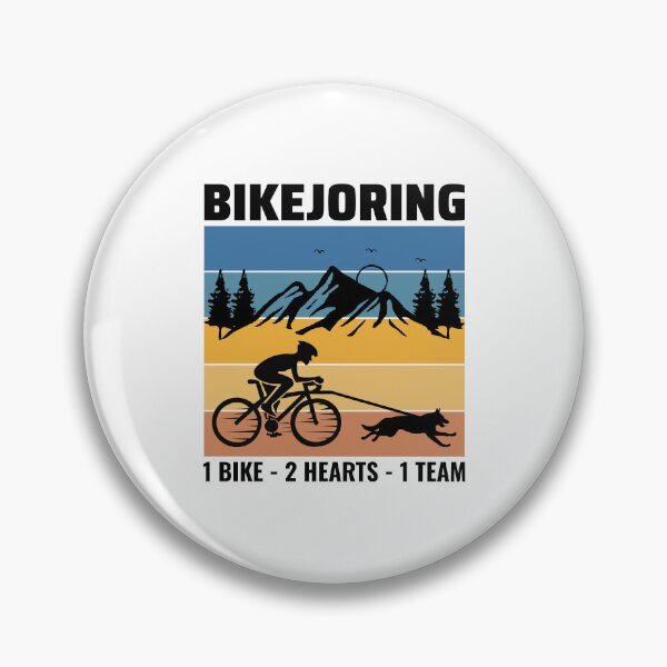 Item preview, Bikejoring DogScooting Dog Sport Bike Bicycle Ride designed and sold by CuteDesigns1.