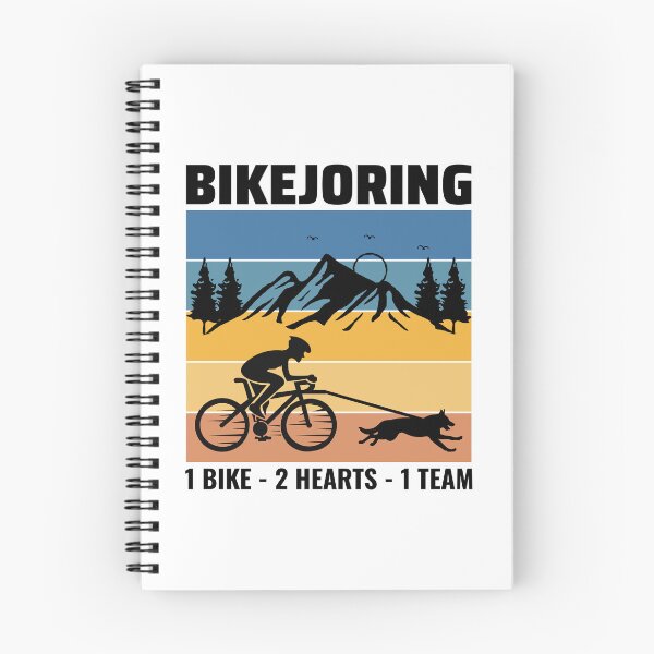 Item preview, Bikejoring DogScooting Dog Sport Bike Bicycle Ride designed and sold by CuteDesigns1.