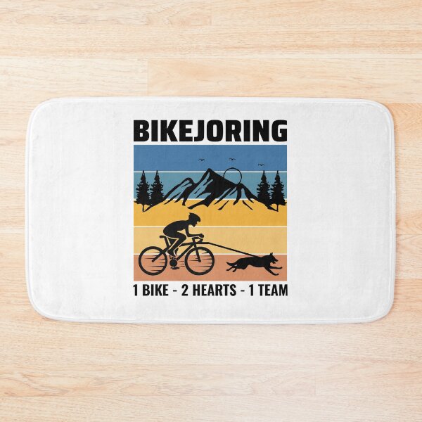 Item preview, Bikejoring DogScooting Dog Sport Bike Bicycle Ride designed and sold by CuteDesigns1.