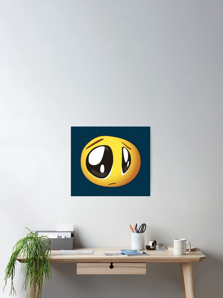 Thumbnail 2 of 3, Poster, Big Eyes Distorted Expression ;( designed and sold by Rzera-.