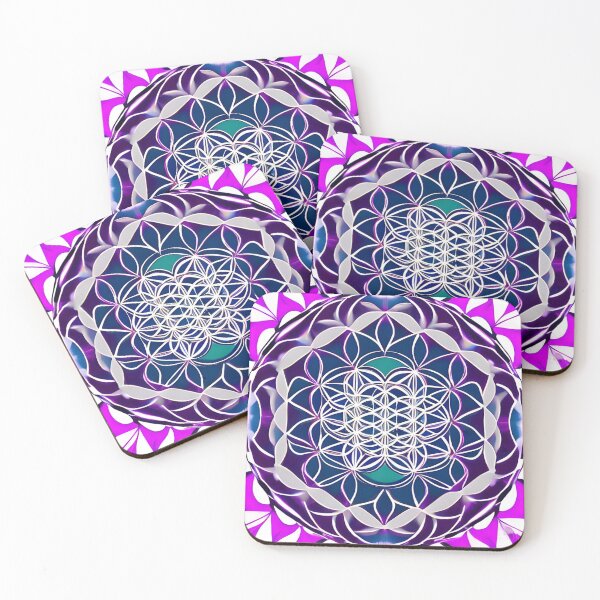 Item preview, Mandala flower of life Artwork  designed and sold by gramizzia.