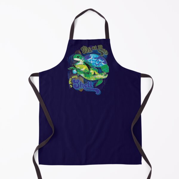 Item preview, Be at Ease in Your Own Shell Undersea Watercolor Turtle Art Pun designed and sold by CRHPOD20.