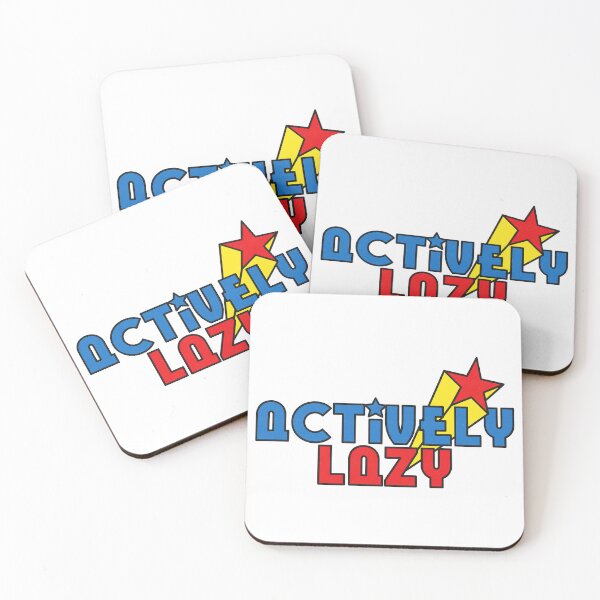 Item preview, Actively Lazy designed and sold by Cavemen.