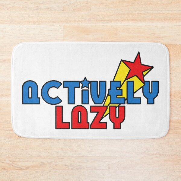 Item preview, Actively Lazy designed and sold by Cavemen.