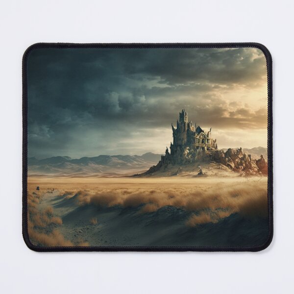 Item preview, Beautiful Landscape Painting, House On The Plains designed and sold by RealmsImagined.