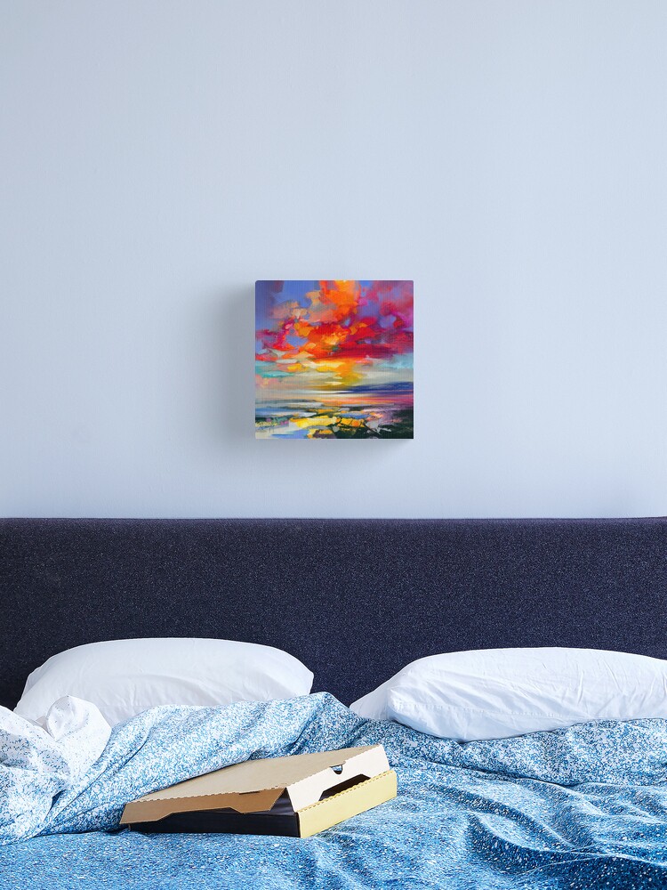 Thumbnail 2 of 3, Canvas Print, Vivid Light 2 designed and sold by scottnaismith.