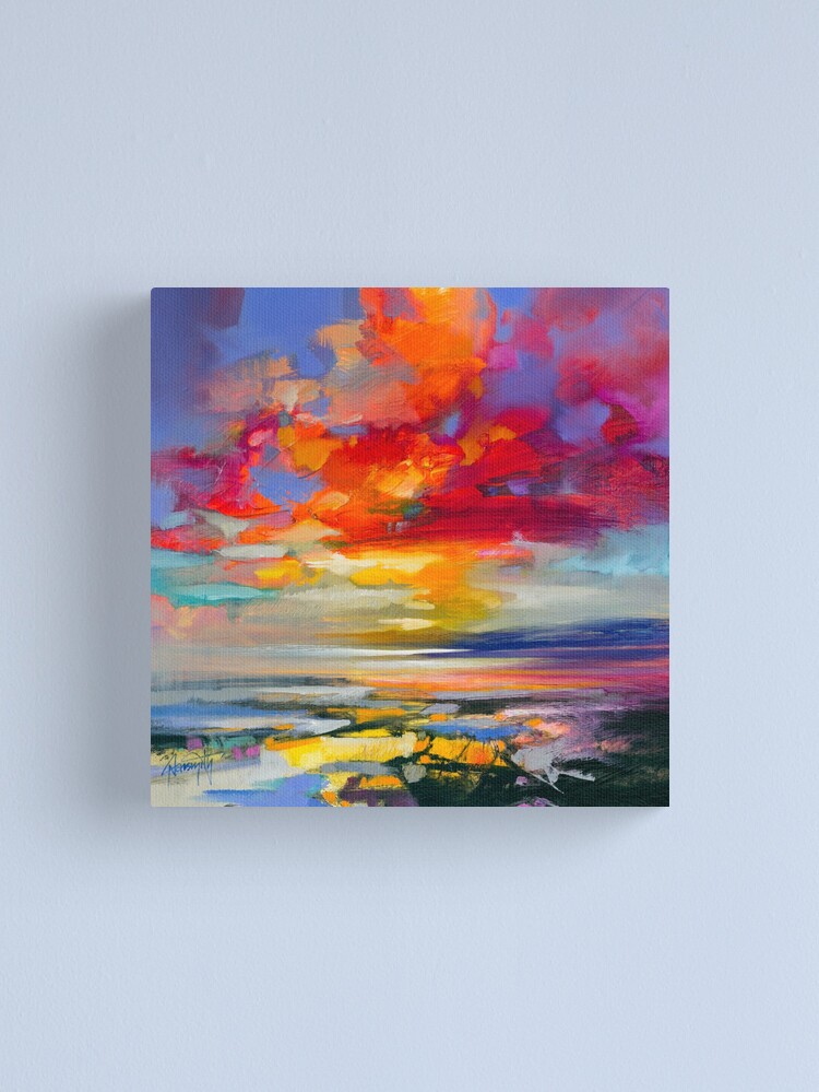 Thumbnail 1 of 3, Canvas Print, Vivid Light 2 designed and sold by scottnaismith.