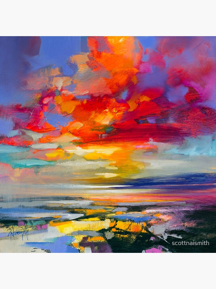 Thumbnail 3 of 3, Canvas Print, Vivid Light 2 designed and sold by scottnaismith.