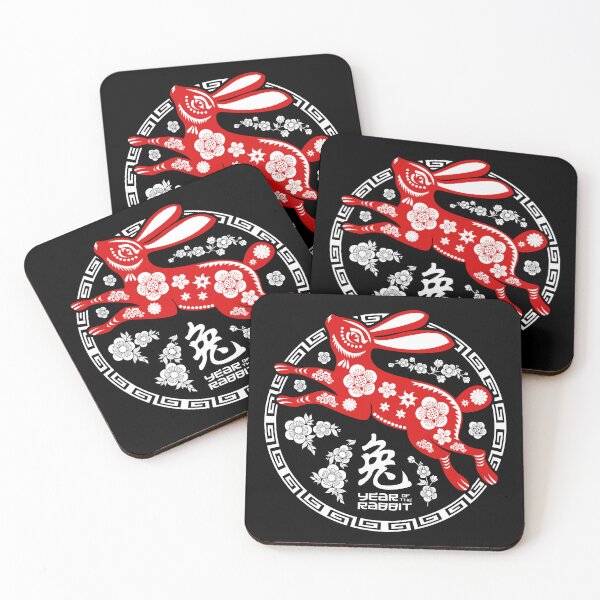 Item preview, Year Of The Rabbit Chinese New Year 2023 designed and sold by designandclouds.
