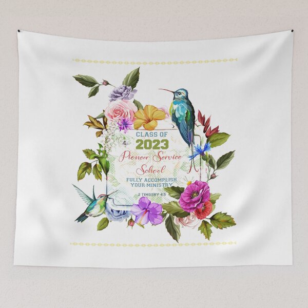 Item preview, PIONEER SERVICE SCHOOL 2023 Spiral Notebook designed and sold by crafts-gift.