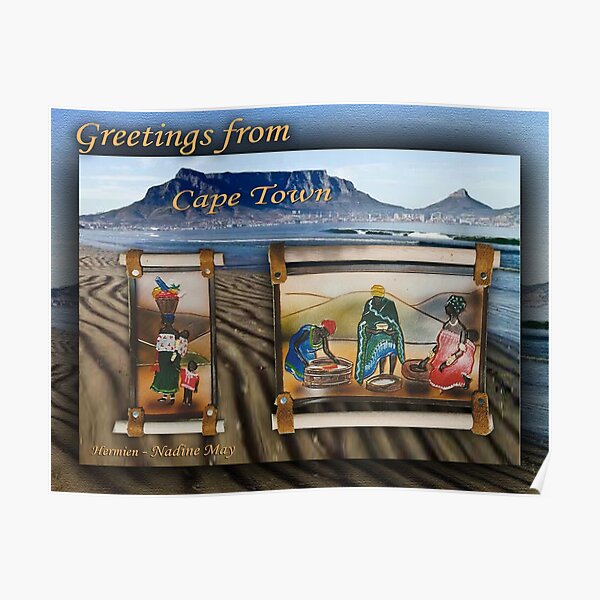 African Art & Leather crafts Poster