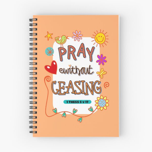 Item preview, Pray Without Ceasing Bible Scripture Verse designed and sold by Prawny.